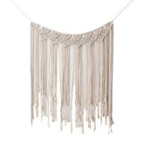 Macrame Wall Hanging Tapestry Boho Wedding Backdrop Curtain Home Decor Wedding Handmade Backdrop Macrame Curtain