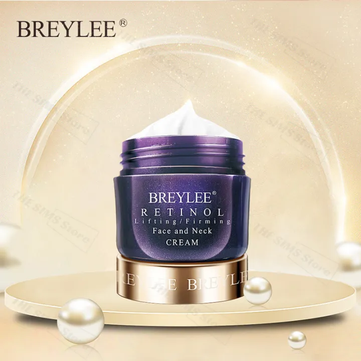 【Ready stock】BREYLEE Retinol Firming Face Cream Lifting Neck Antiaging