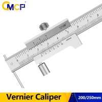 เครื่องหมาย Hg CMCP Caliper เวอร์เนียคาลิปเปอร์0-200มม./250สเตนเลสสตีลเวอร์เนียคาลิปเปอร์ทำเครื่องหมายแบบขนานเครื่องมือวัดเครื่องวัดทำเครื่องหมาย