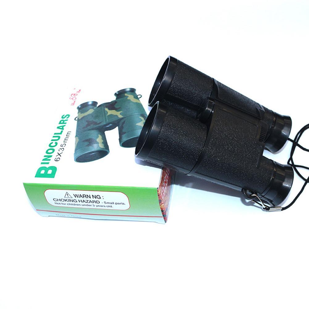 Children Kids Magnification Toy Binocular Telescope 6X Magnification Lens 