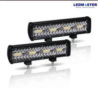 LED LIGHT BAR 240W สปอร์ตไลท์ไฟรถยนต์led ไฟหน้ารถ ไฟท้าย ไฟตัดหมอก รุ่น High CLASS 3 Row 12V-24V เเสงขาว งานพรีเมี่ยม