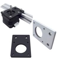 1PC NEMA 17 42-Series Stepper Motor Mounting Plate Fixed Plate Bracket for 3D Printer CNC Parts fit 2020 2040 Profiles Printing Stamping