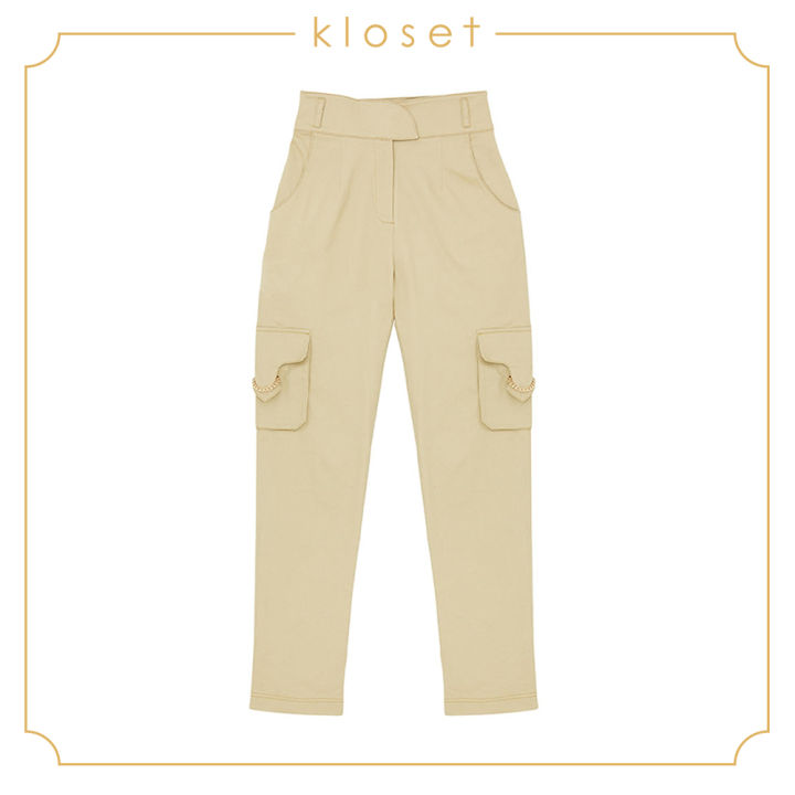 kloset-pants-with-pockets-detail-ss20-p014-กางเกงแฟชั่น-กางเกงขายาว-เสื้อผ้าแฟชั่น