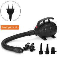 Air Pump Portable Convenient Small Size Home Household Camping Utility Tool Air Bed Air Mat Air Inflation Tool Quick Safety Power Points  Switches Sav