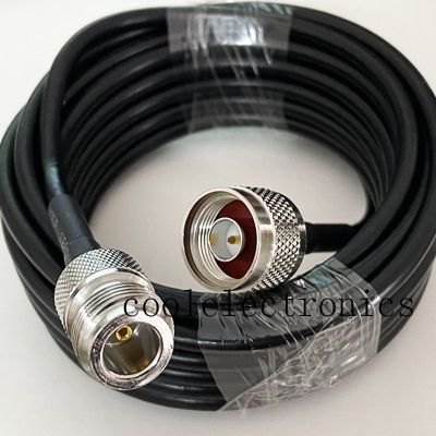 RG58 50-3 N Male to N female Connector RF Coaxial Coax Wires Cable 50cm 1/2/3/5m 10m 15M 20M 30M