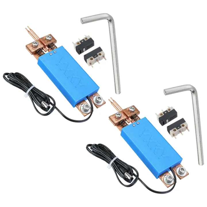 Professional Handheld Spot Welding Pen – 12V Battery Welder, Copper Tube Body, 10AWG Silicone Wire, For 18650/26650 Battery Spot Welding Machines, Portable