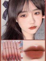 ลิปสติกเกาหลีสีแดงน้ำตาลตุ่นสีอิฐ2.1gไม่หลุดง่ายกันน้ำ ติดทนนาน   Korea lipstick red brown mole brick color 2.1g non-slip waterproof long lasting lipstick cosmetics HZ-036