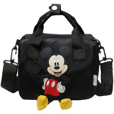 กระเป๋าผ้า ไนล่อน มิ้กกี้เมาส์ Micky mouse ผ้าหนานิ่ม น่ารัก สะพายข้าง กระเป๋าถือ กระเป๋าแฟชั่น แฟชั่นญี่ปุ่น เกาหลี
