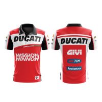 （all in stock）  MOTOSHIRT เสื้อโปโล DUCATI DUC-A01-19