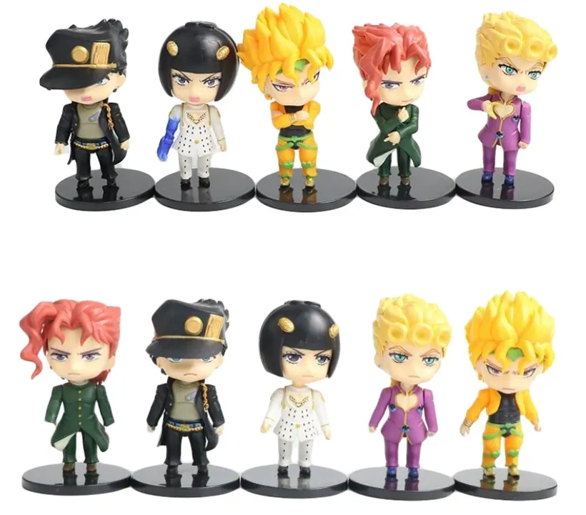 1 pcs Anime JoJo 39;s Bizarre Adventure Action Figures Joseph