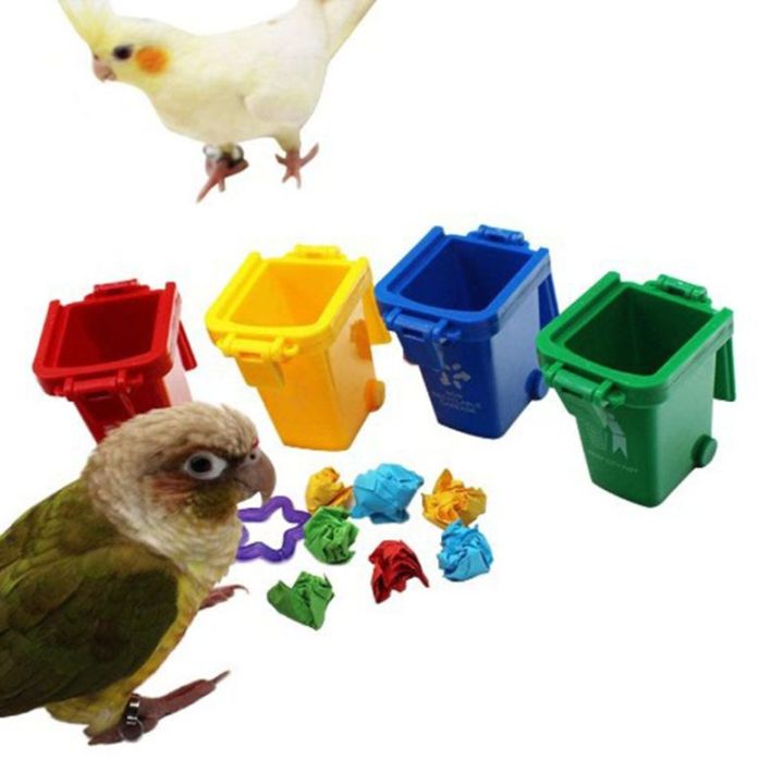 bird-desktop-sorting-bin-ของเล่น-parakeet-intelligence-training-เกมสำหรับ-finch-parrot-desktop-sorting-bin-budgie-cockatiels