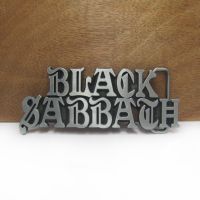 【CW】✿❡  BuckleClub zinc alloy retro music jeans gift belt buckle pewter finish FP-02680 for men 4cm width loop drop shipping