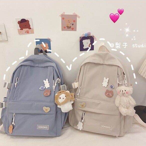 cc-school-bag-korean-style-womens-nylon-harajuku-ulzzang-backpack-beg-sekolah-perempuan