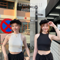 ? SpinnyHouse ? กล้ามครอป ผ้าร่องยืด? เสื้อกล้าม ?น้องแมตท์ง่าย ใส่กับกระโปรงหรือกางเกง ก็เข้าหมดเลย บันได O101A