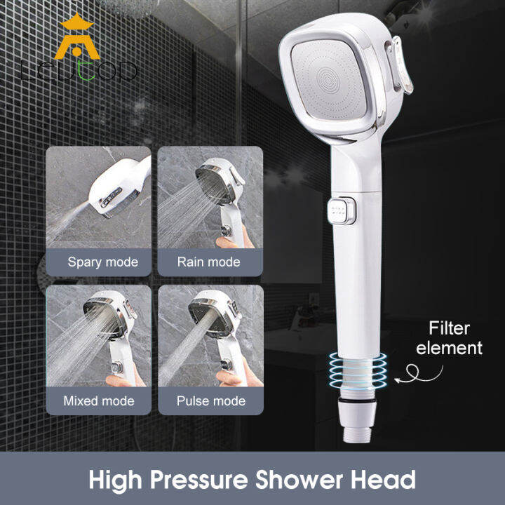 LEVTOP Bathroom Showerhead High Pressure Shower Head Sprayer Head ...