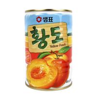 ?Import Item? 샘표식품 황도 พีชกระป๋อง Sempio Yellow Peach 400g