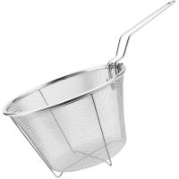 304 Stainless Steel Fry French Fries Chef Basket Kitchen Colander Mesh noodle Dumplings Strainer Frying fried Basket Cook tool