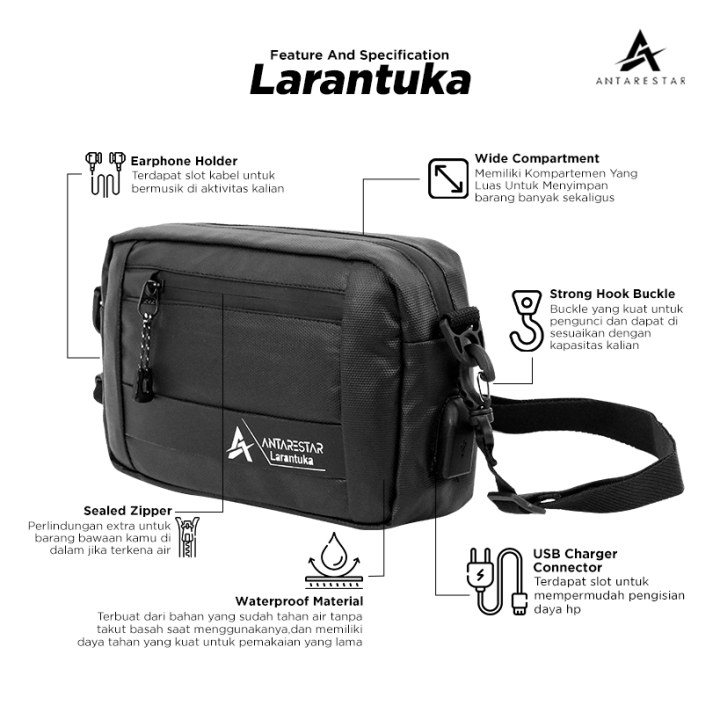 antarestar-ทางการ-กระเป๋าคลัตช์-larantuka-กระเป๋าถือกระเป๋าสะพายสายคล้องสตรีของผู้ชายแขนกระเป๋ากันน้ำอินเทรนด์เกาหลี