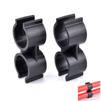 2 ~ 30 Pcs 25mm Type H PVC ท่อ Clamps Aquarium Fish TANK Fitting การเกษตรชลประทานสวนน้ำท่อคู่ U ประเภท-Pujeu