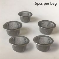 5Pcs Bowl Style  Tobacco Smoking Pipe Metal Filter Screen Steel Mesh Concave Dropshipping Pipe Fittings Accessories