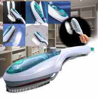 EU Plug 220-240V Handheld Garment Steamer Brush เตารีดไอน้ำแบบพกพาผ้า Steam Brush ซักรีดเสื้อผ้าเครื่องกำเนิดไฟฟ้ารีดผ้า Steamer