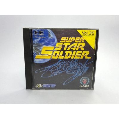 แผ่น HuCARD PC Engine  Super Star Soldier