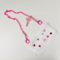 Japan Korea Macaron Color Acrylic Chain Anti-Lost Lanyard With Glasses