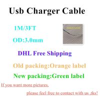 100pcs/lot Charger USB For i11 Pro XS XR 5S 6S 7 8 Plus AAA Quality 1M/3FT USB Data Sync Cable OD 3.0mm Charger Cable with box