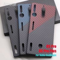 Amstar Pure Carbon Fiber Protective Case for Nubia RedMagic 8S Pro Plus Ultra-thin Aramid Fiber RedMagic 8S Pro Phone Cover