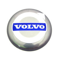 ราคาต่อ 1 ชิ้น สติกเกอร์สแตนเลส VOLVO วอลโว่ ขนาด 64mm.(6.4cm.) สติกเกอร์  นูนเล็กน้อย