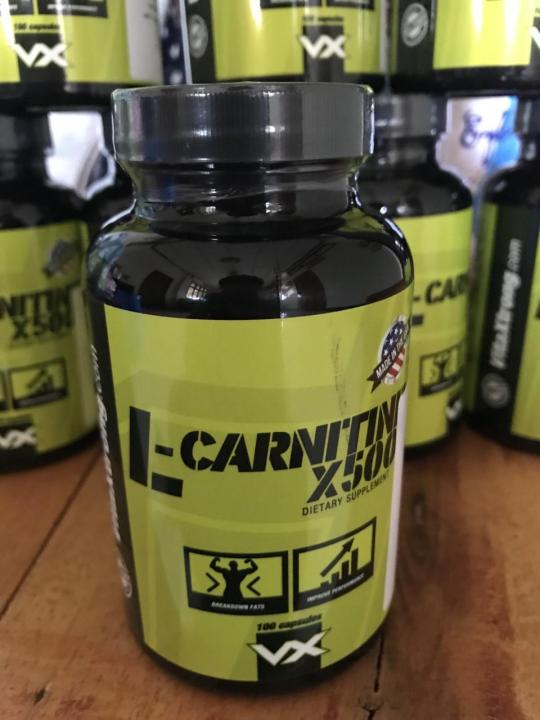 vitaxtrong-l-carnitine-100-capsules-แอลคาร์นิทีน-500-มิลลิกรัม-เร่งการผลาญไขมัน-แอลคาร์เนทีน-100-แคปซูล-ช่วยลดไขมัน-fat-burner-แอลคาร์นีทีน-lcarnitine