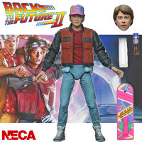 ของแท้ Figma Neca Reel Toys จากหนังดังเรื่อง Back to the Future Part II 1989 แบ็คทูเดอะฟิวเจอร์ เจาะเวลาหาอดีต 2 Marty McFly มาร์ตี้ แม็กฟลาย Ultimate 7 Inch เนก้า National Entertainment Collectibles Association งานแท้ ฟิกม่า อานิเมะ Action Figure