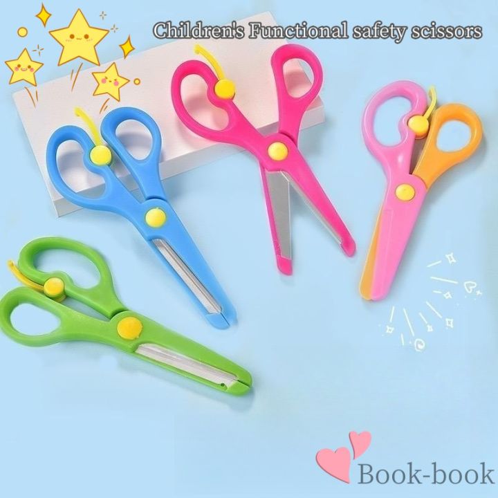 1pc Cute Plastic Scissors For Children, School Students, Diy Handmade  Scrapbook Supplies