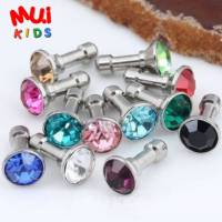 muikids (สีขาว)ล้างสต๊อก !!! จุกเพชรกันฝุ่น จุกกันฝุ่น รูหูฟัฃขนาด 3.5 mm. จุกกันฝุ่น ที่ปิดรูหูฟัง ที่กันฝุ่นเข้ารู ราคาอันละ 9 บาท