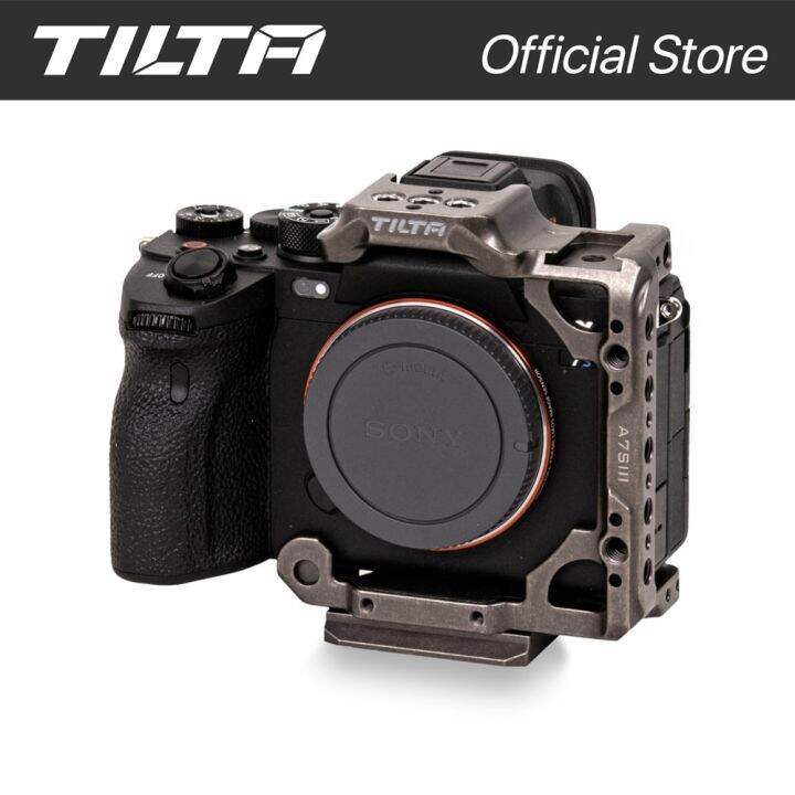 Tilta TAT18HCC Camera Rig For Sony A7siii Half Cage Tactical Gray