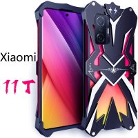 กล่องโลหะ ZIMON เคสโทรศัพท์ Xiaomi Mi 11T เคสห่อหุ้มอะลูมินัมอัลลอย XIAOMI 11T ฝาหลังแบบแข็งเคสใส่โทรศัพท์กันกระแทกกันตก