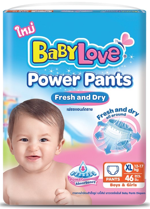 ยกลัง-ส่งฟรี-babylove-power-pants-jumbo-pack-เบบี้เลิฟ-พาวเวอร์-แพ้นส์-จัมโบ้แพ็ค-กางเกง-ผ้าอ้อมเด็ก-ผ้าอ้อม-สำเร็จรูป