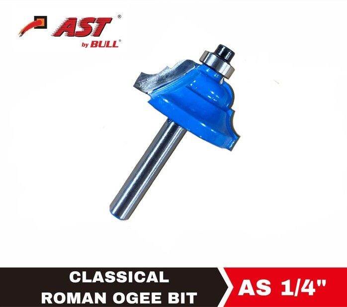 Mata Profil Classical Roman Ogee 10mm AST / Mata Router Beading Bit