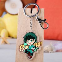 My Hero Academia Deku Bakugou Izuku Midoriya พวงกุญแจการ์ตูนอะนิเมะอะคริลิค Keyring กระเป๋ารถกระเป๋าถือของขวัญขายส่ง