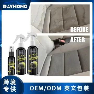 30ML Car Interior Cleaning Agent Cleaner Woven Fabric Car Roof Cleaning  Tool