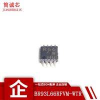 5pcs/lot BR93L66RFVM C66 R66 93C66 93C66C-I/MS R66W MSOP8 EEPROM IC