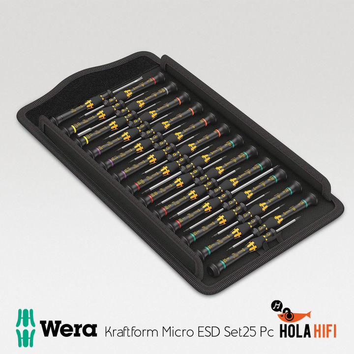 wera-kraftform-micro-esd-bigpack-1-screwdriver-25-ชิ้น-wera-05134019001-ชุดไขควงจาก-germany-สำหรับซ่อมมือถือและtablet