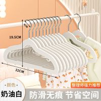 MUJI High-end Amazon Sams Same Style Clothes Hanger Non-marking Anti-slip Anti-deformation Drum Bag Clothes Hanging Household Clothes Support Adult