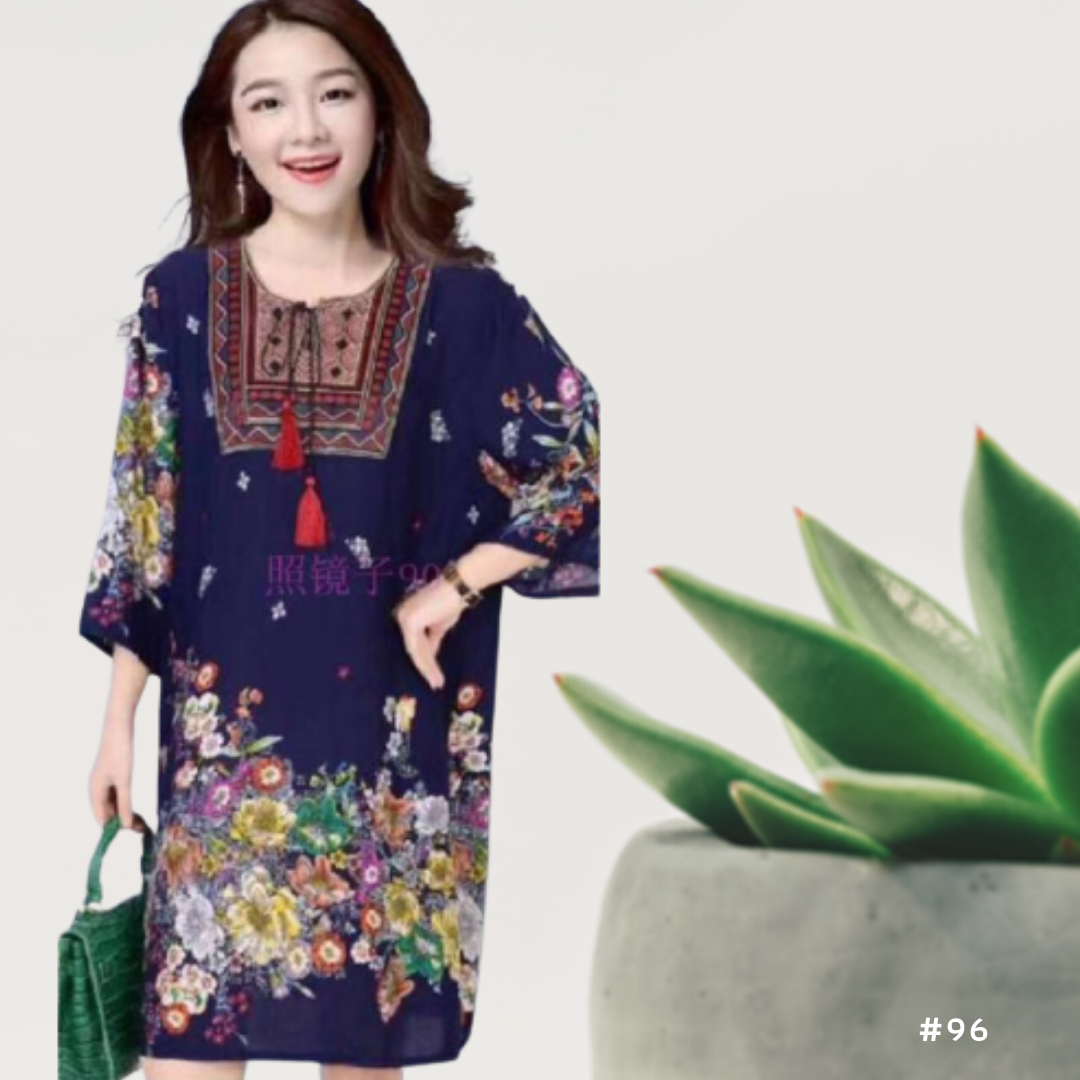 เดรสสั้นสไตล์โบฮีเมี่ยน