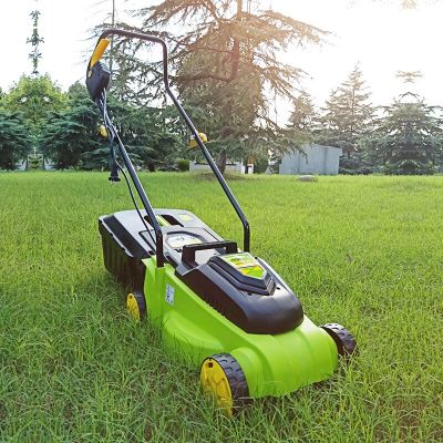 มาใหม่ล่าสุด1600W บ้านเครื่องตัดหญ้าไฟฟ้าสัมผัสเครื่องตัดญ้า Push-Type เครื่องตัดหญ้า230V-240V/50Hz 330มม.3300r/Min ขายดี