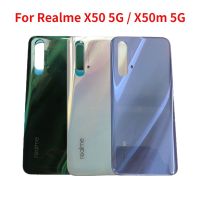 ใหม่ X50 Realme เคสสำหรับ OPPO หลัง5G X50m 5G RMX2144ฝาหลังปิดโทรศัพท์หลังที่อยู่อาศัยประตูอะไหล่ซ่อมเคส