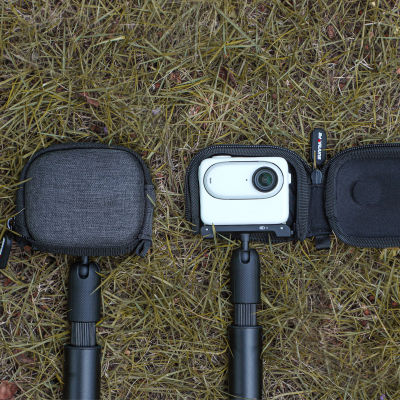 สำหรับ DJI Action 3เคสป้องกันขนาดเล็กกล้องเพื่อการกีฬาอุปกรณ์เสริมสำหรับ Insta360 GO3กระเป๋าเก็บของ