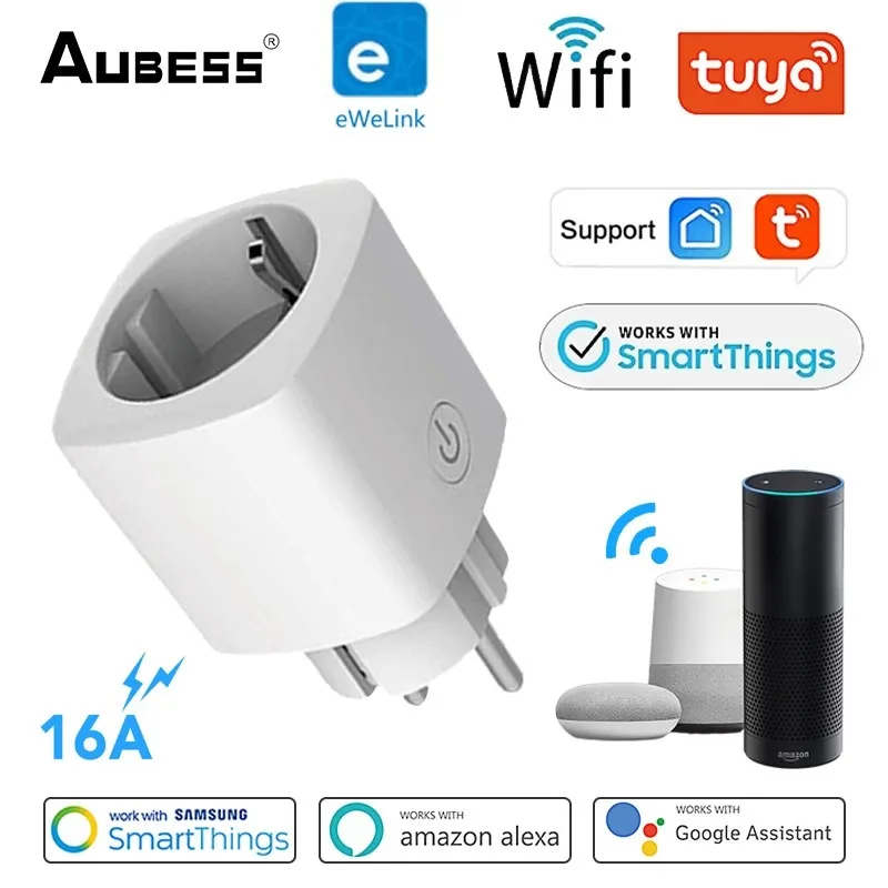 EWelink 16A Smart Socket Bluetooth-compatible WIFI Dual Mode EU