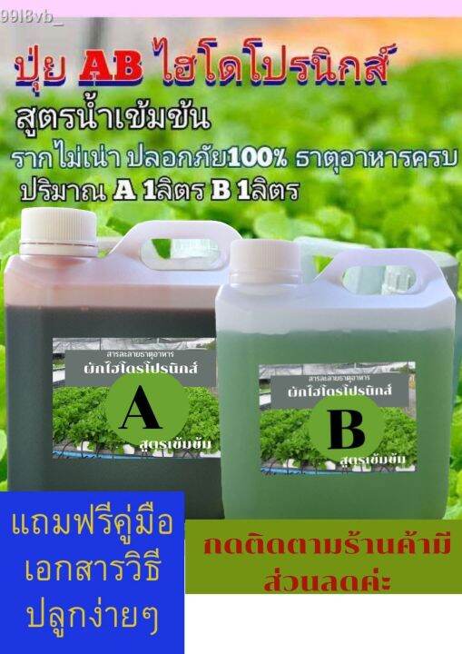 ปุ๋ยab-ไฮโดรโปนิกส์-สูตรเข้มข้ม-a1ลิตร-b1-ลิตร-กดติดตามร้านค้าทางร้านมีส่วนลด