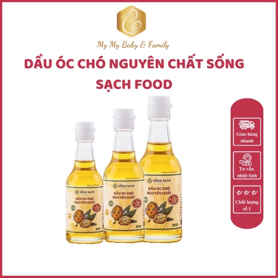 Dầu óc chó nguyên chất sống sạch food - ảnh sản phẩm 1